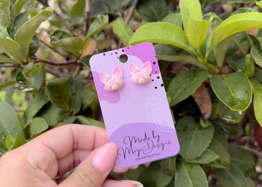 Lina Fox Stud Earrings
