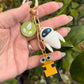 Beep Boop Love Dangle Bag Charm