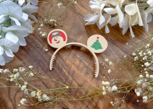 Snowman Cookie MIX Bag Plush Ears