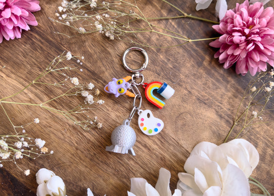 Art Festival Dangle Bag Charm