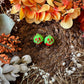Teeny Poison Apple Earrings