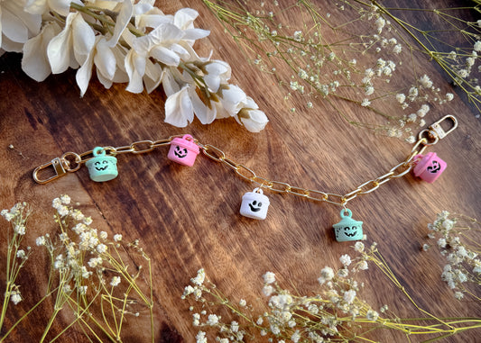 Pastel McBucket Bag Charms