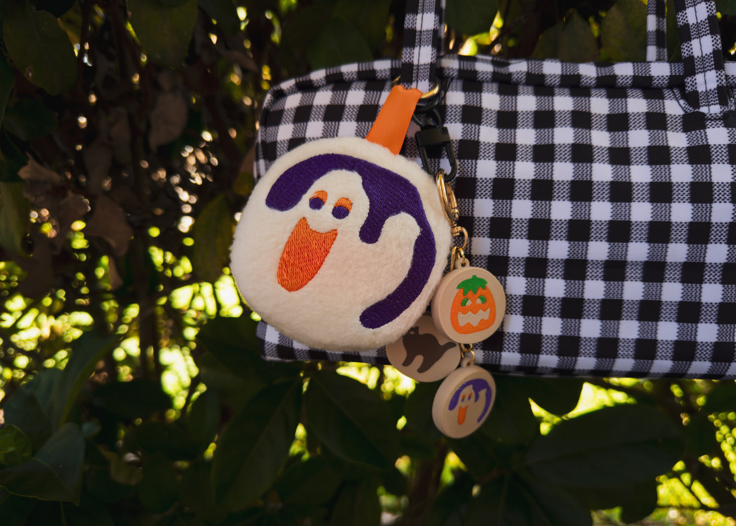 Ghost Cookie Plush Bag Charm