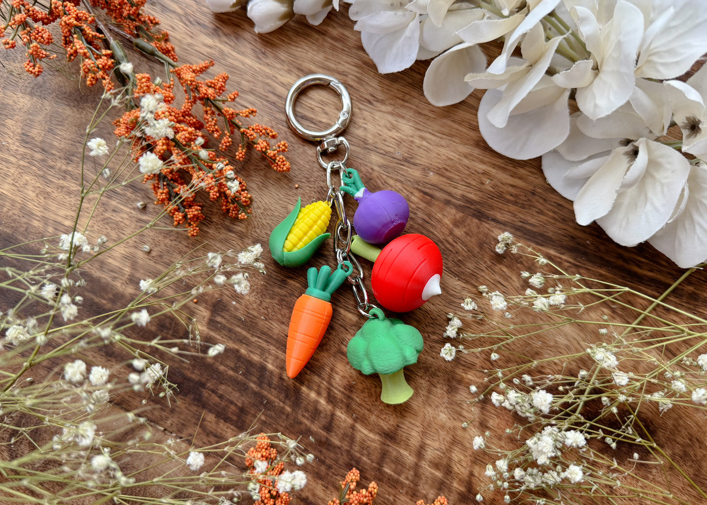 Veggie Dangle Bag Charm