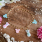 Pastel Snow Mouse Bag Charm Chain