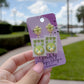 Olu Turtle Stamp Earrings