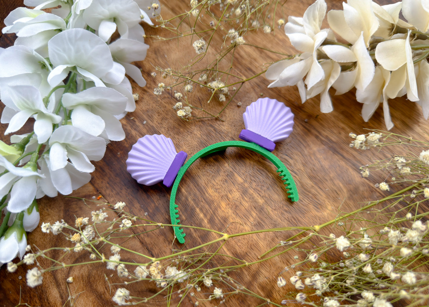 Mermaid Shell Bag Plush Ears