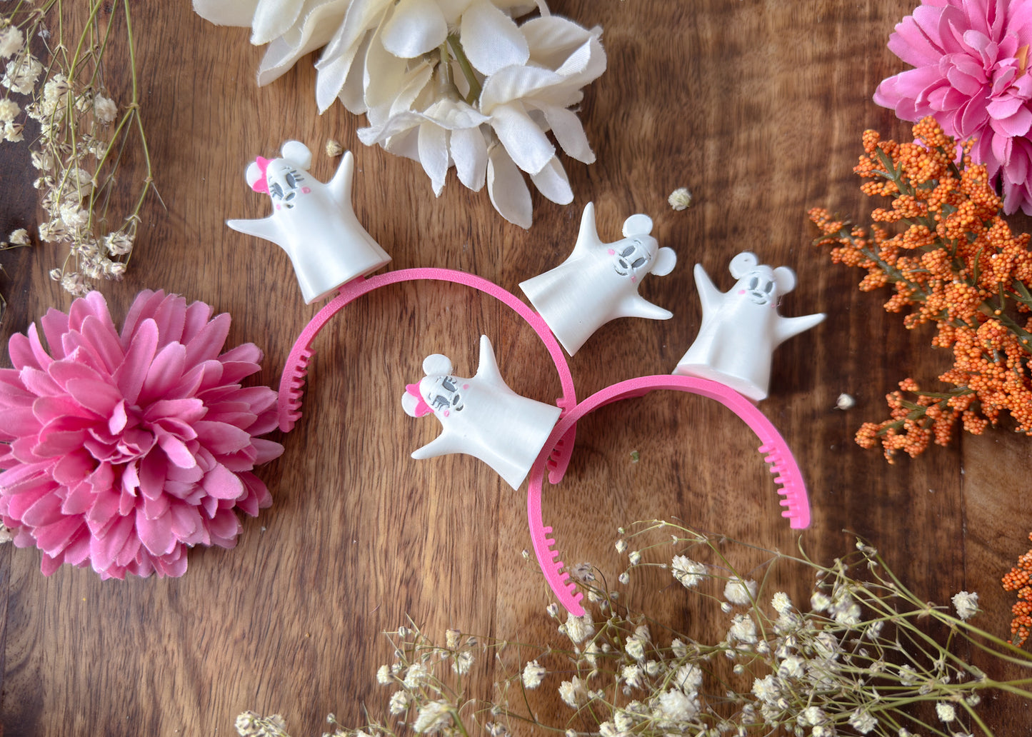 Ghosty Mouse Bag Plush Ears
