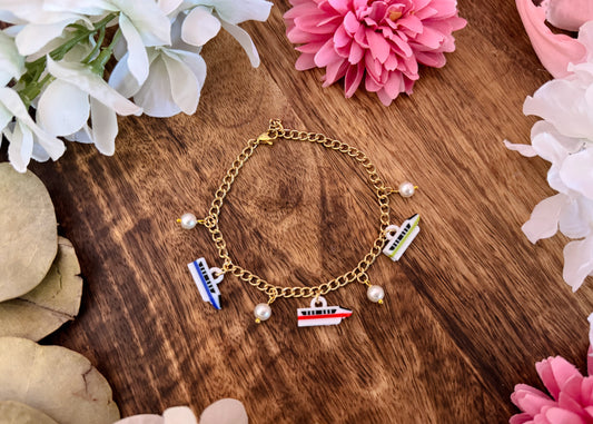 Monorail Charm Bracelet