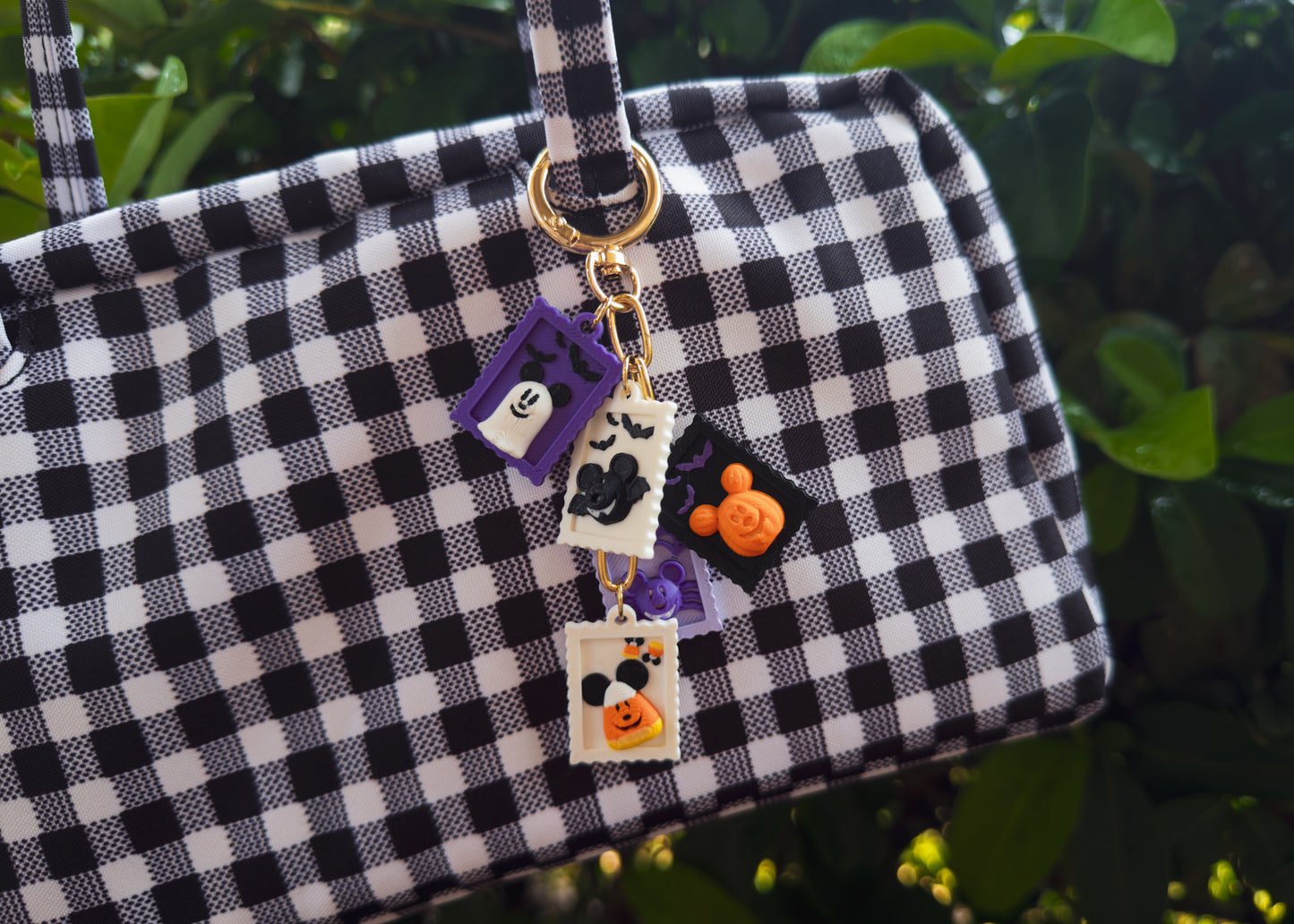 MINI Halloween Stamp Dangle Bag Charm