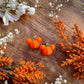 Pumpkin Patch Mouse Earrings