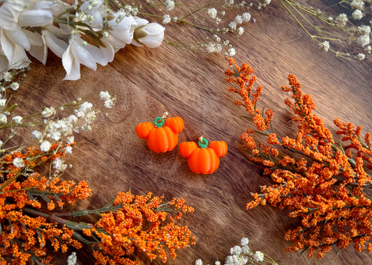 Pumpkin Patch Mouse Earrings