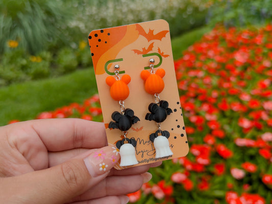 Simple Teeny Boo to You Dangle Earrings