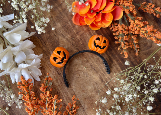 Jack O Lantern Bag Plush Ears