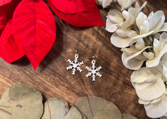 MINI Snowflake Mouse Earrings