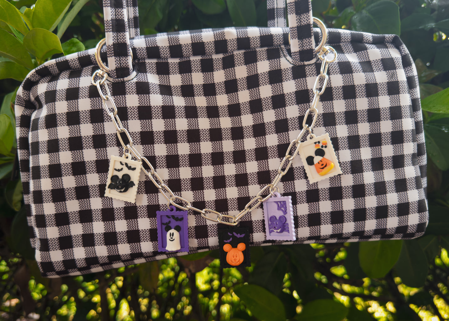 Halloween Stamp Bag Charm Chain
