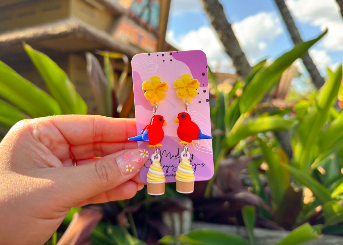 Tiki Dangle Earrings