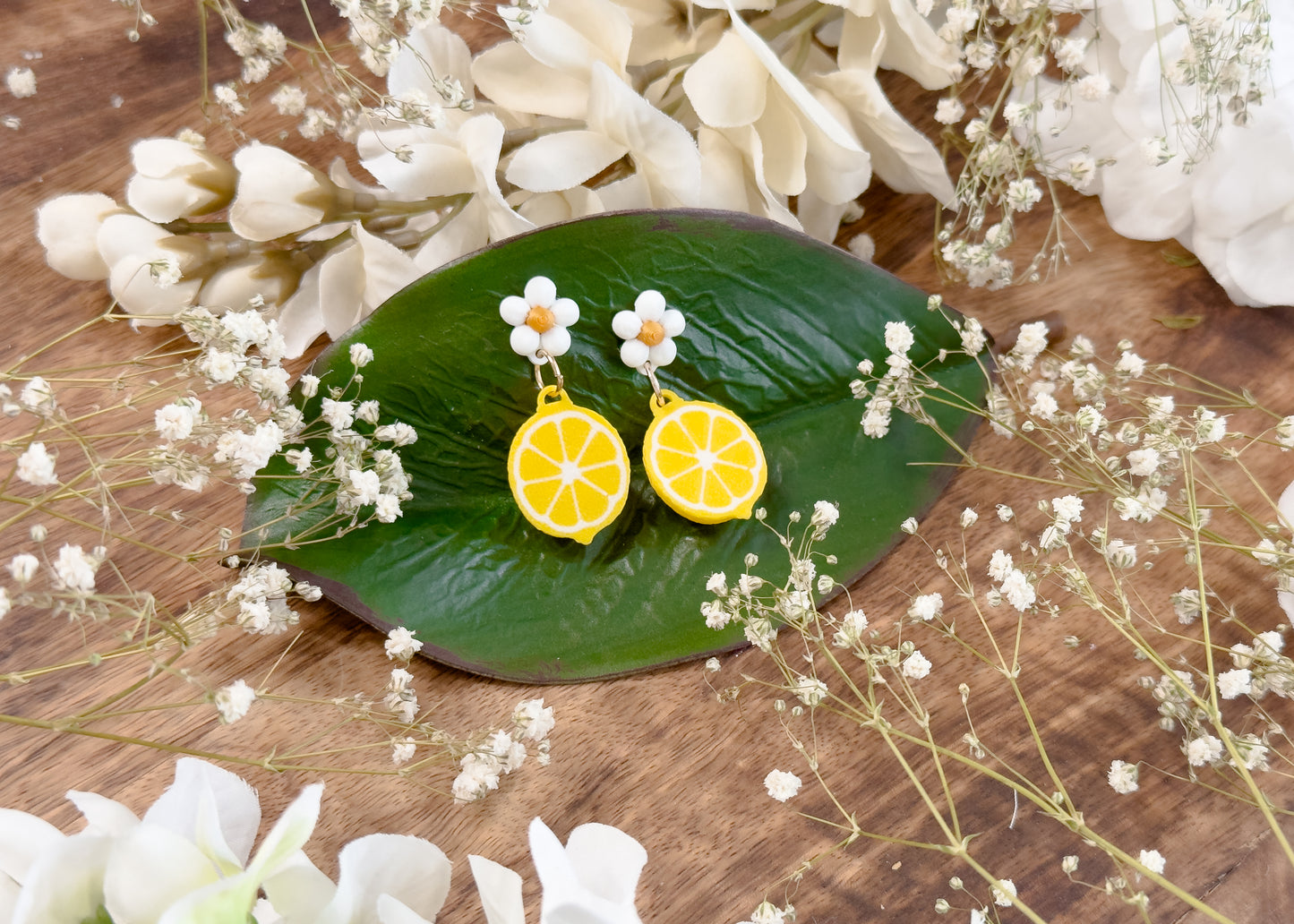 Lemon Earrings
