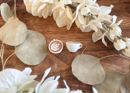 Latte Earrings