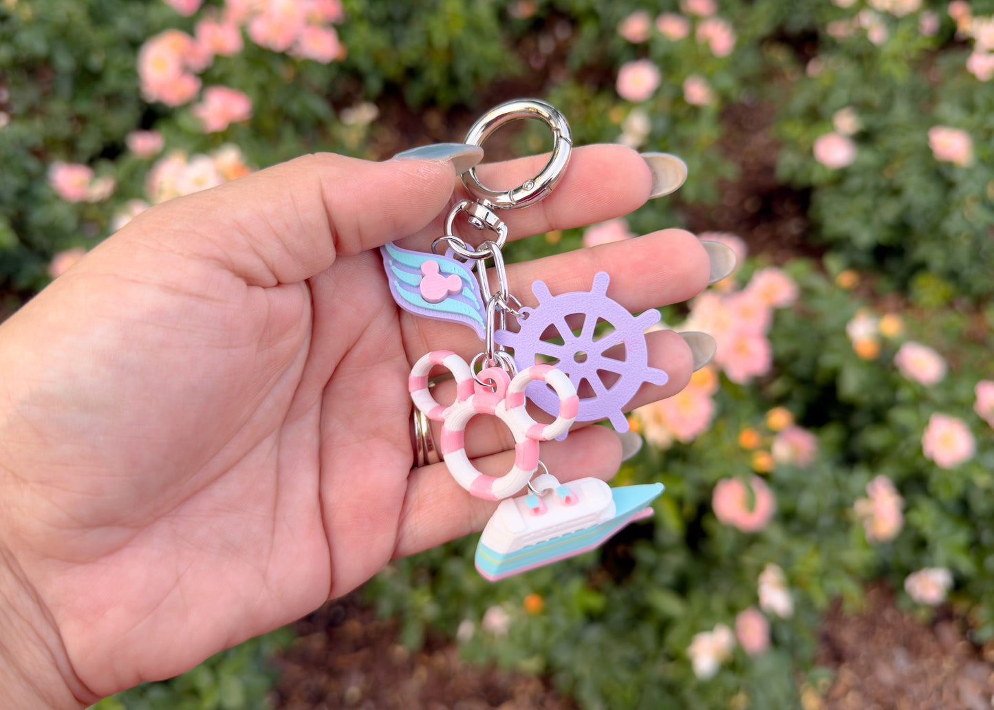 Pastel Cruise Dangle Bag Charm