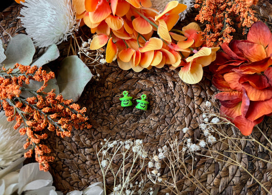 Teeny Witch Bucket Earrings