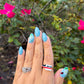 Blue Monorail Ring