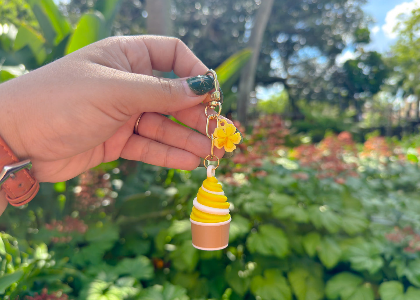 Dole Whip Dangle Bag Charm