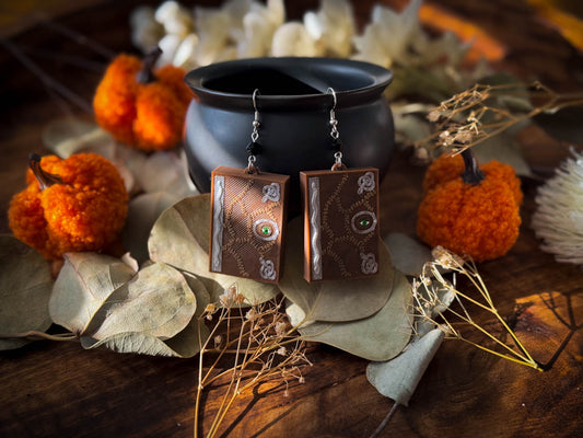 Spell Book Earrings