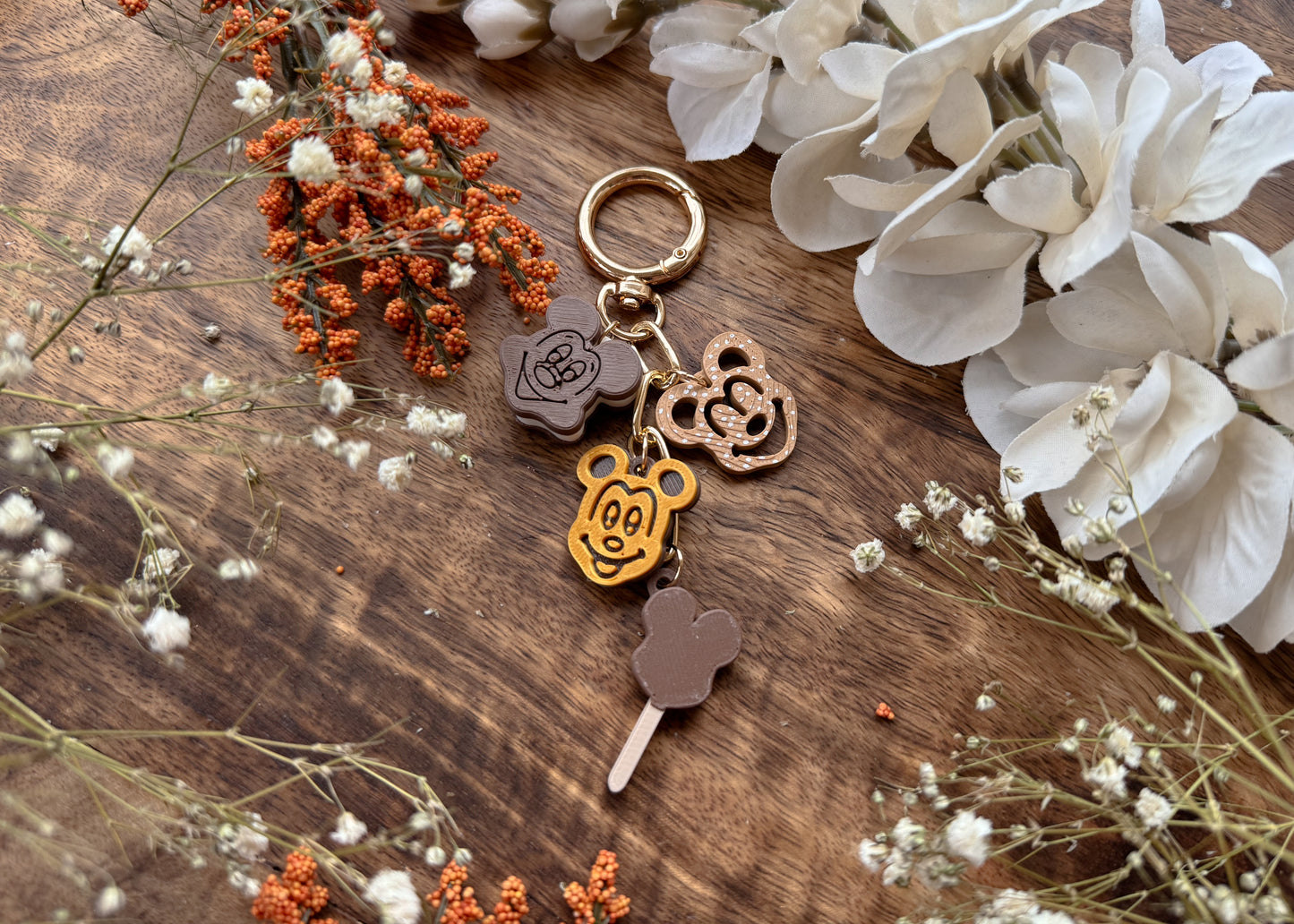 Snack Mouse Dangle Bag Charm