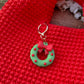 Wreath Bag Charm