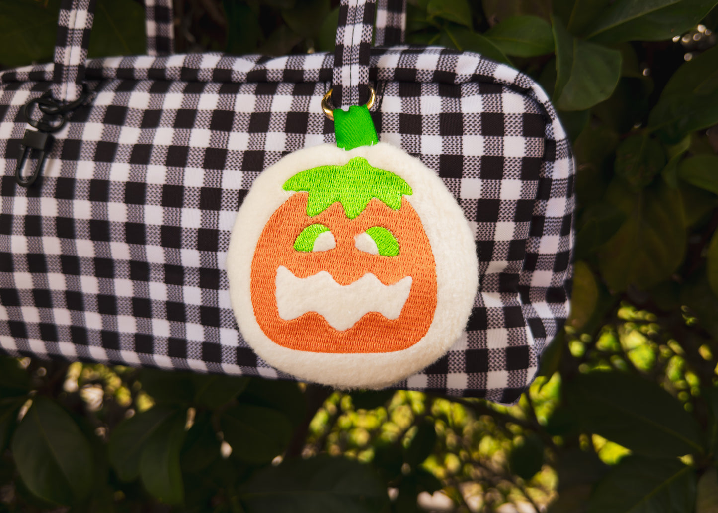 Pumpkin Cookie Plush Bag Charm