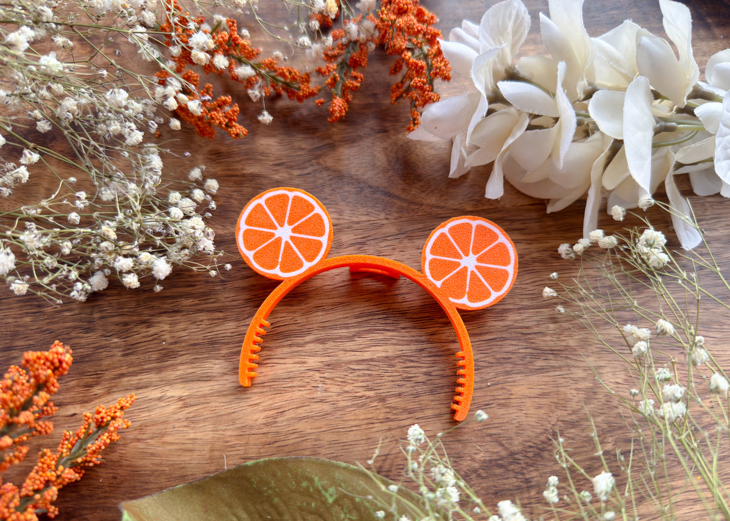 Orange Slice Bag Plush Ears