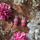 Berry Labu Monster Earrings