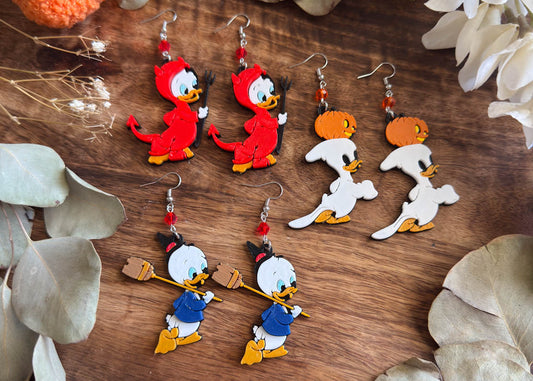 Halloween Duck Set Earrings