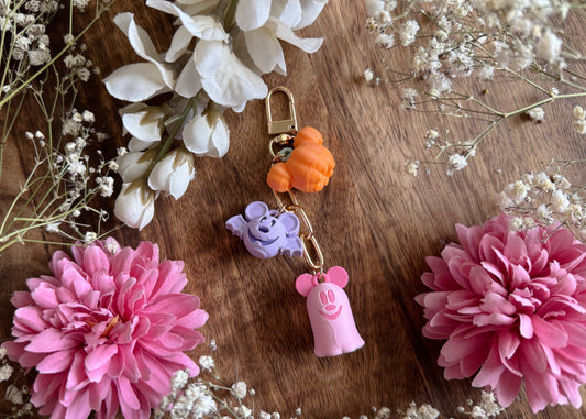 Pastel Boo to You Dangle Bag Charm