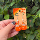 Pumpkin Bear Earrings