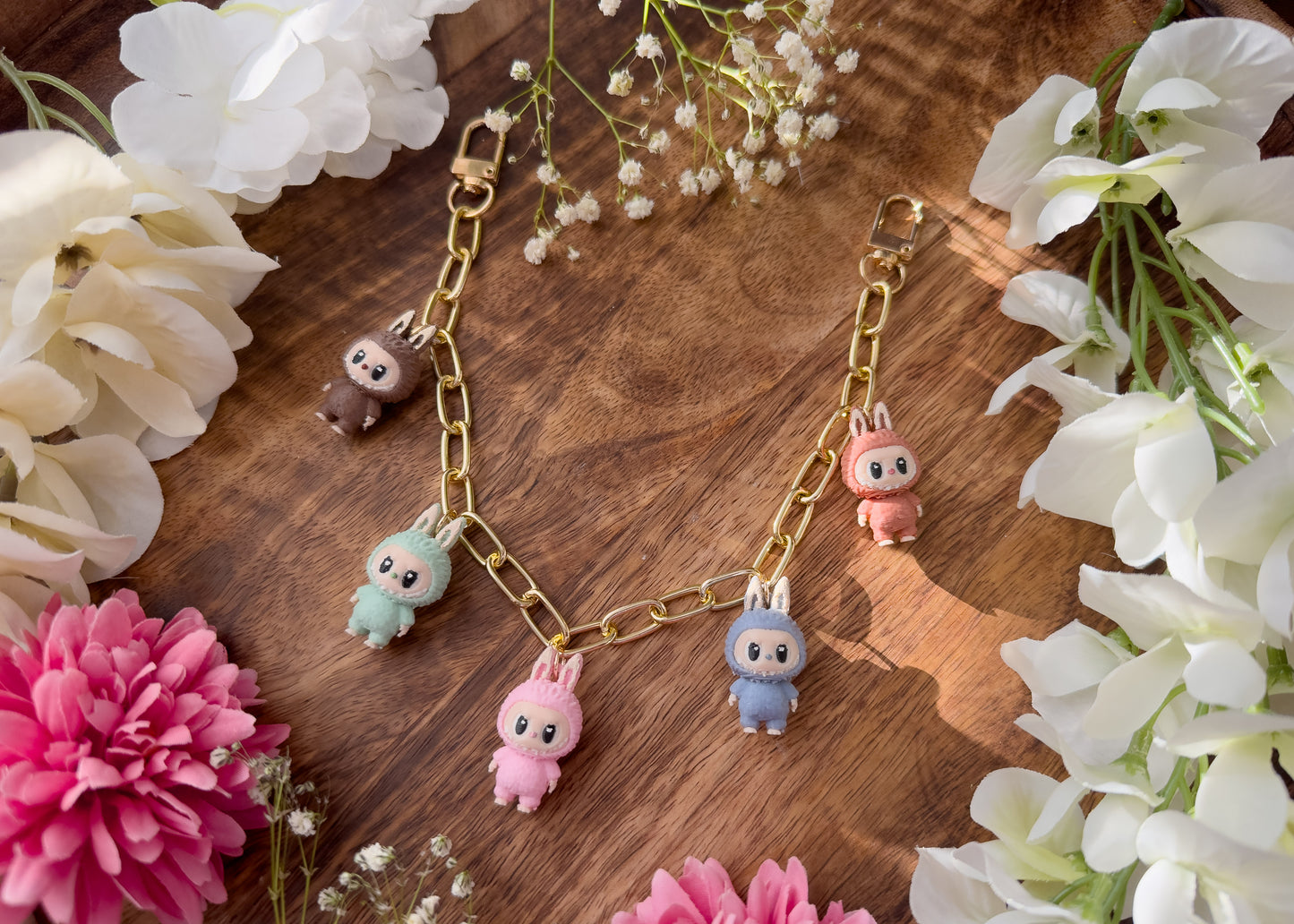 Labu Monsters Bag Charm Chain