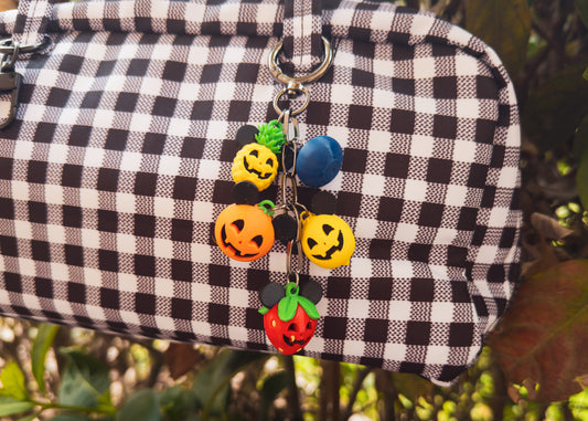 Mouse Fruit Dangle Bag Charm