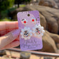 Chipmunk Flower Earrings