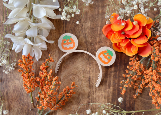 Pumpkin Cookie Bag Plush Ears