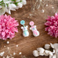 MINI Pastel Snow Mouse MIX Earrings