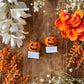 Halloween Town Pumpkin Earrings