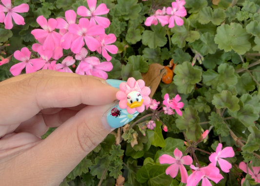 Sassy Duck Flower Ring