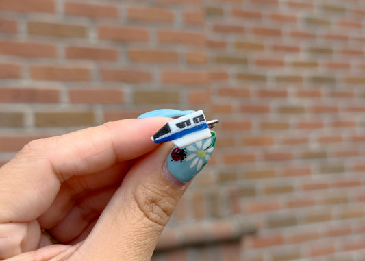 Blue Monorail Ring
