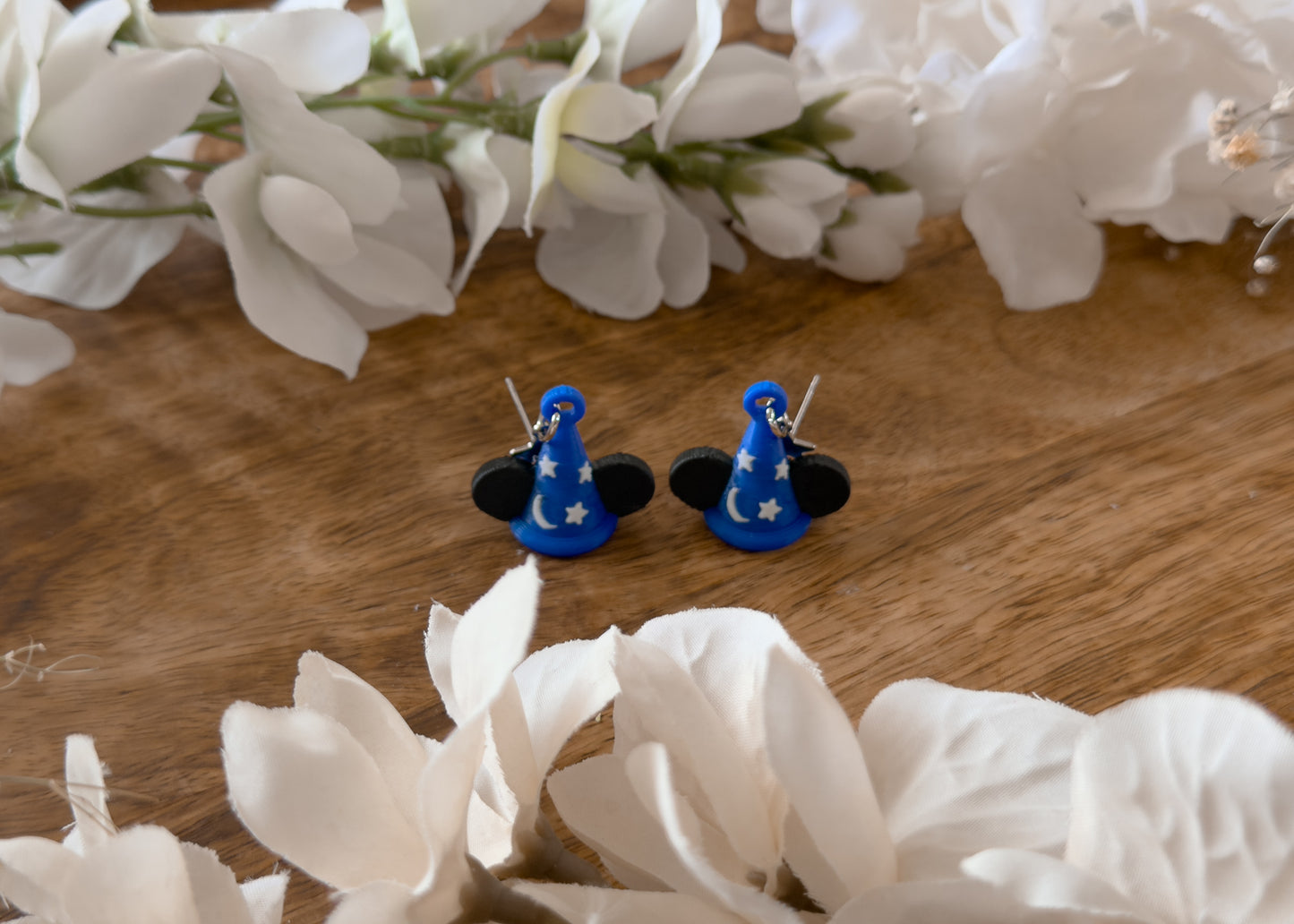MINI Sorcerer Mouse Hat Earrings