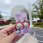 Retro Spaceship Earth Earrings
