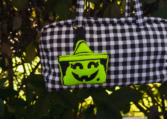 Witch Bucket Plush Bag Charm