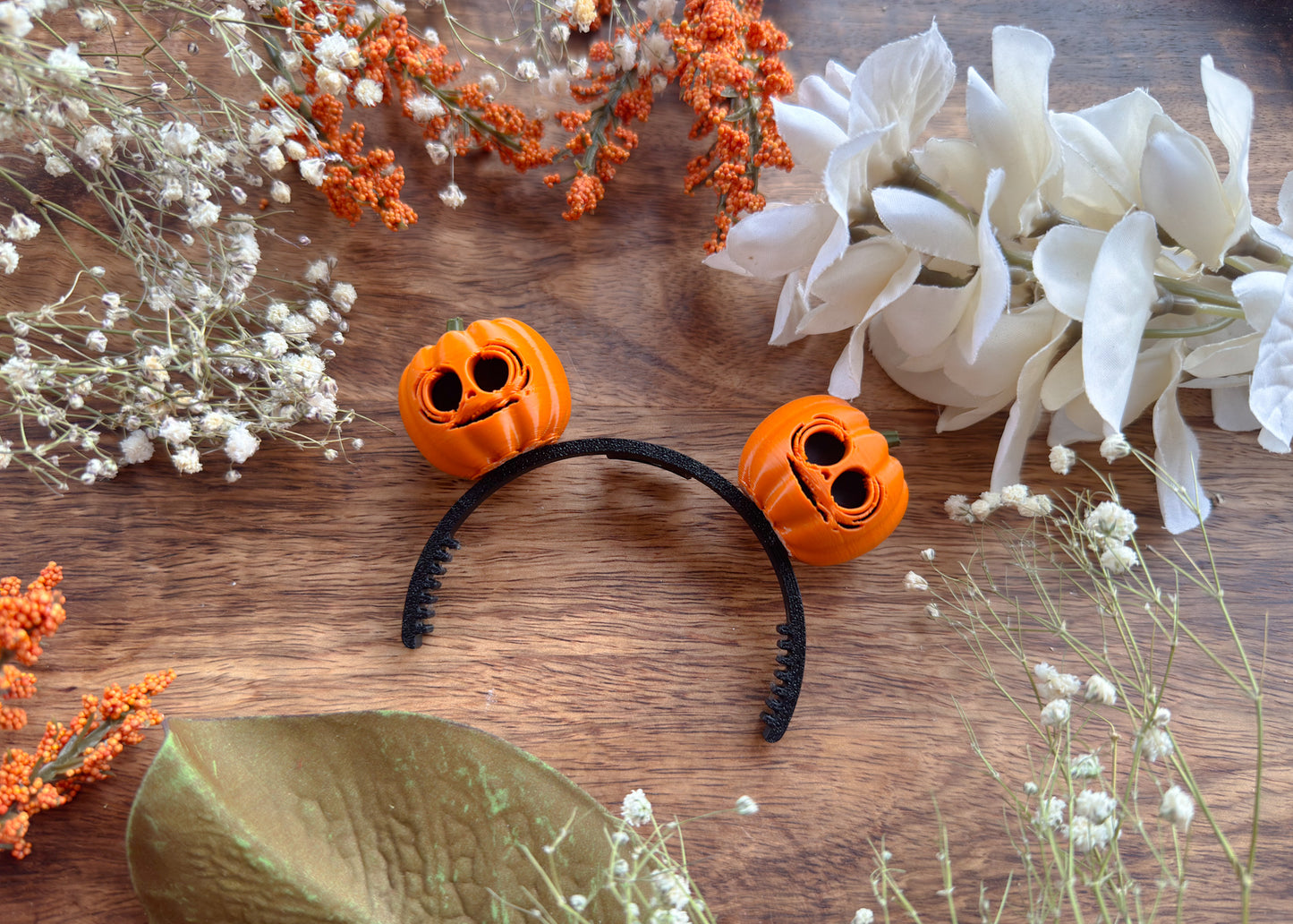 Boo Pumpkin Bag Plush Ears