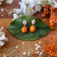 MINI Citrus Bird Head Earrings