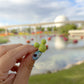 Green Mouse Balloon Ring